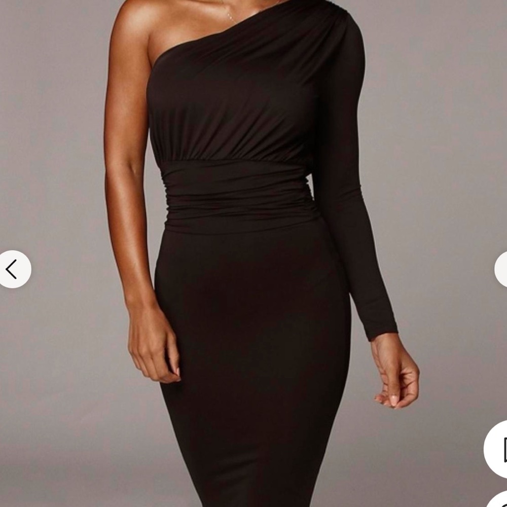 JLUX label One shoulder dress